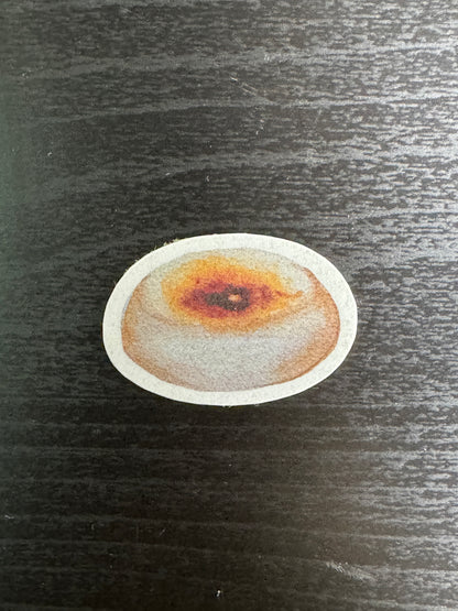 Aufkleber „Brauner Zuckerbrötchen“