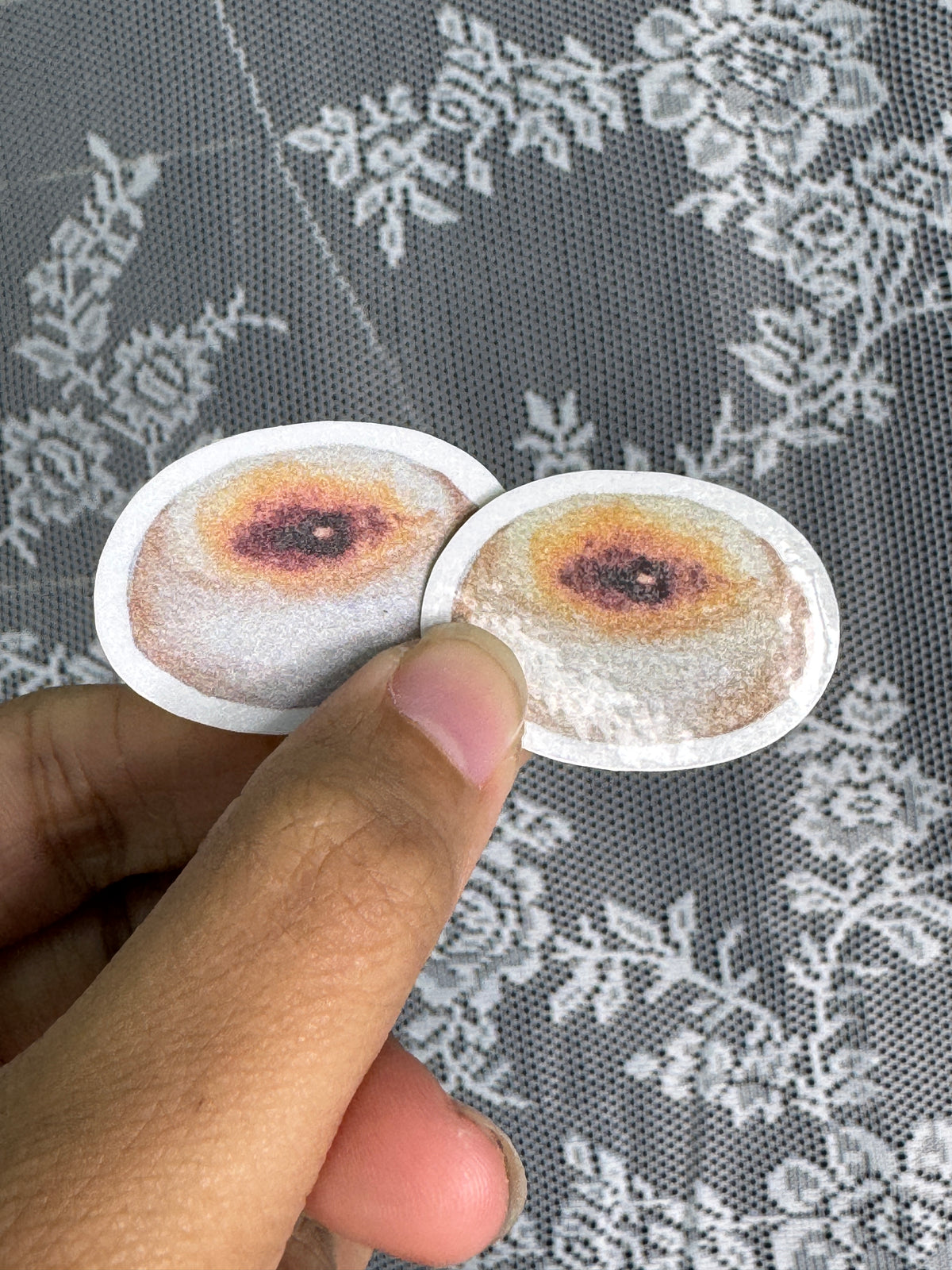 Aufkleber „Brauner Zuckerbrötchen“