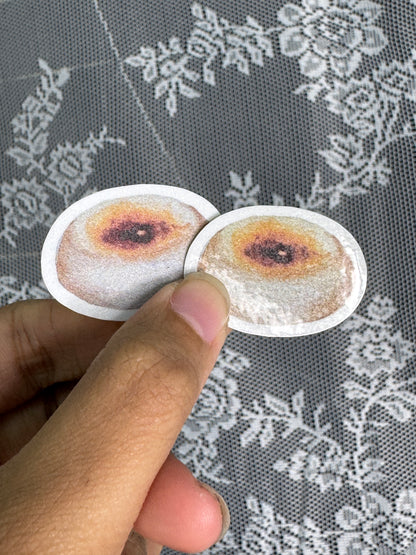 Aufkleber „Brauner Zuckerbrötchen“
