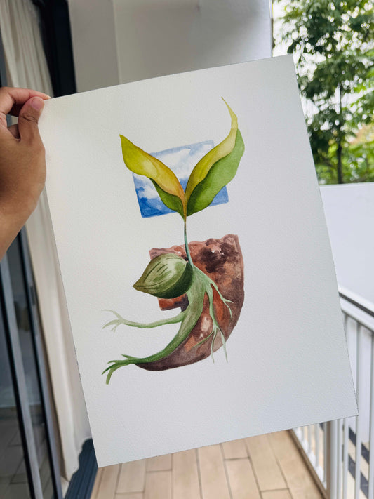 New Spring Resilience (Original Painting)